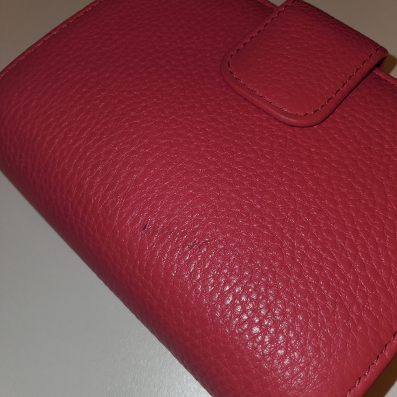 Auth. PRADA PINK SMALL WALLET - Picture 6 of 14
